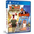 WORMS DOUBLE PACK BATTLEGROUNDS & WEAPONS OF MASS DISTRUCTION (PS4)