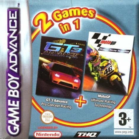 GT3 Pro Concept Racing & Moto Gp Double Pack (GAME BOY ADVANCE)