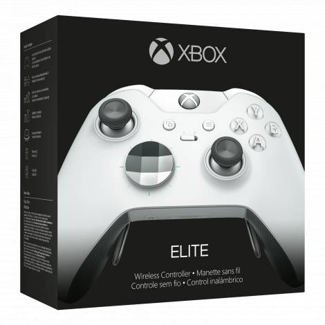 Microsoft Xbox Elite Wireless Controller – White Special Edition (XBOX ONE)